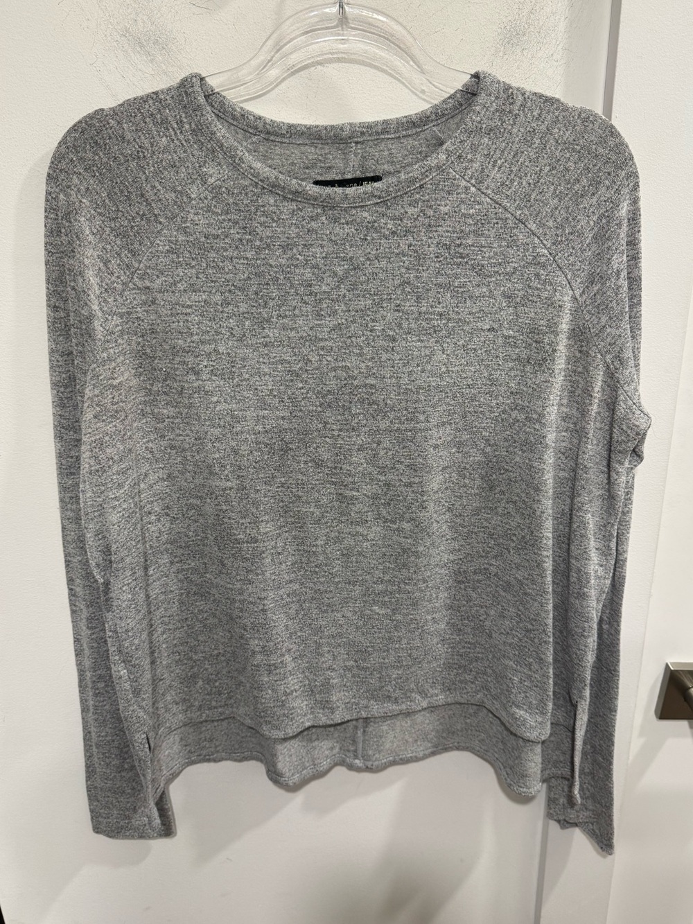 rag & bone Heather Gray Long-Sleeve Pullover